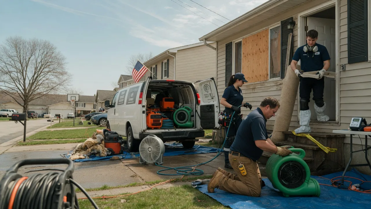 Water Damage Restoration in Glenwood, IN near me